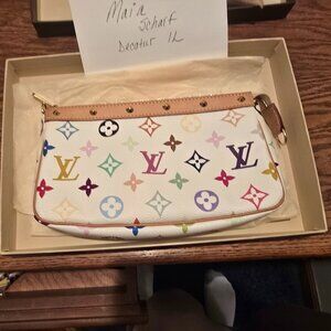 LV multicolor pochette